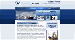 Desktop Screenshot of mcengineeringservices.com